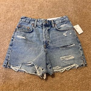 NWT BDG Urban Outfitters Women W24 Denim High Rise Surf Short Jean Shorts